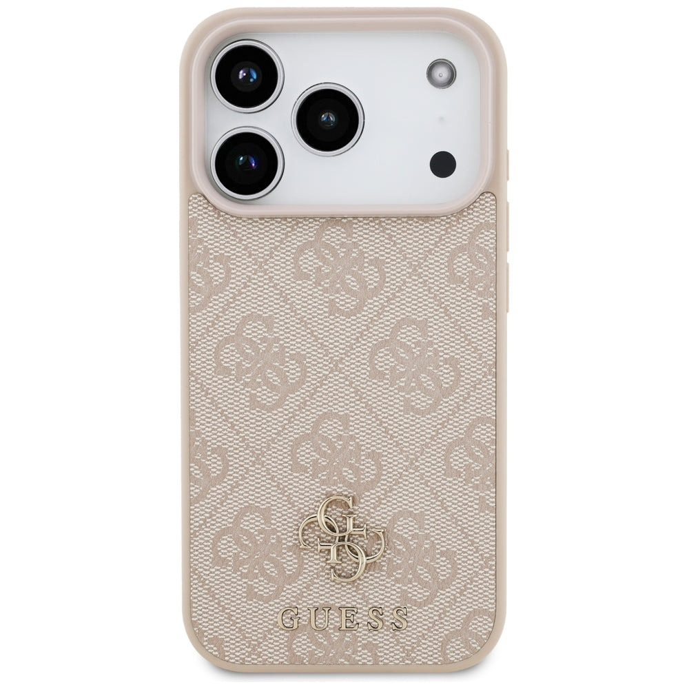 MagSafe futrola za Apple iPhone 18 Pro / 17 Pro, Guess, 4G Small and Classic, Roza