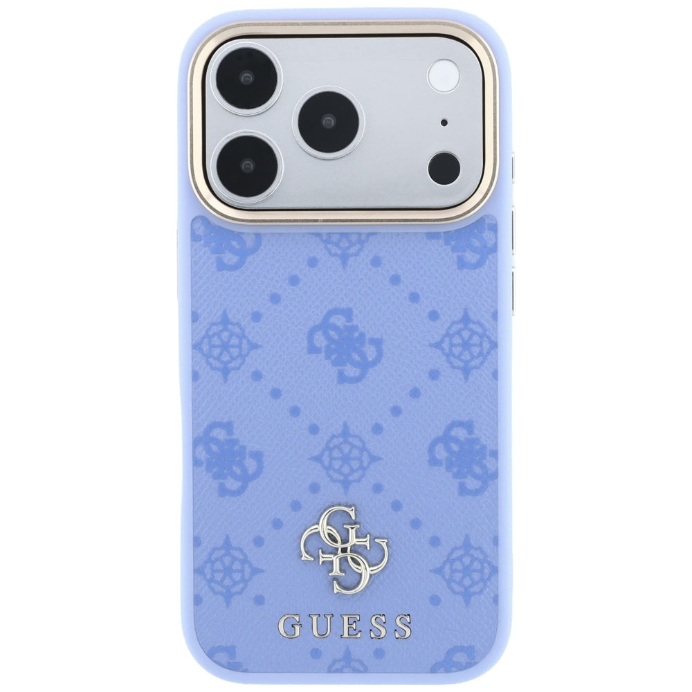MagSafe futrola za Apple iPhone 18 Pro / 17 Pro, Guess, Peony 4G Small Logo, Plava