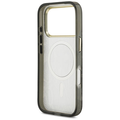 MagSafe maska za Apple iPhone 18 Pro / 17 Pro, Guess, Python Pattern, Crna