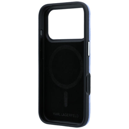 MagSafe futrola za Apple iPhone 18 Pro / 17 Pro, Karl Lagerfeld, Grained Mono Resin Logo, Plava