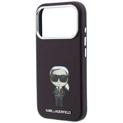 MagSafe futrola za Apple iPhone 18 Pro / 17 Pro, Karl Lagerfeld, Ikonik Sketch, Bordo