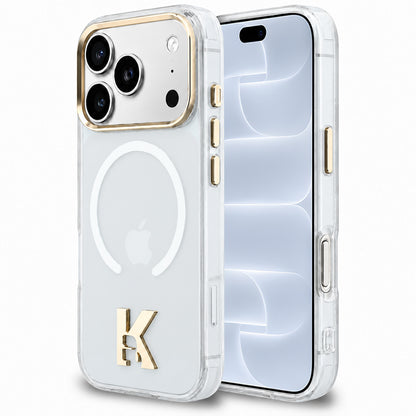 MagSafe maska za Apple iPhone 18 Pro / 17 Pro, Karl Lagerfeld, IML Karl Head Logo, prozirna