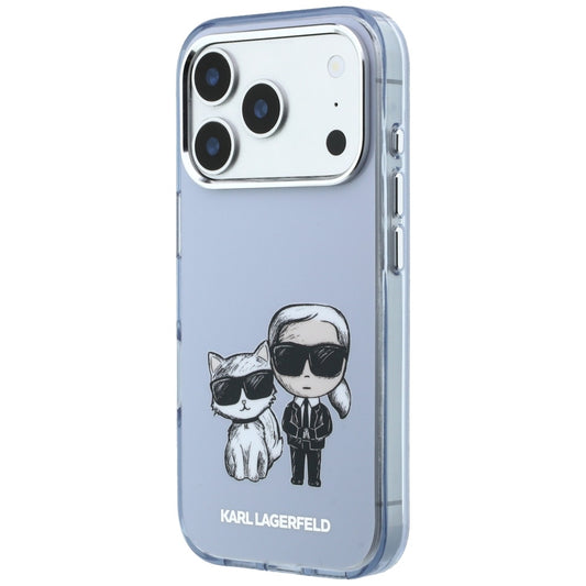 MagSafe futrola za Apple iPhone 18 Pro / 17 Pro, Karl Lagerfeld, IML KC Bodies Sketch Print, Plava