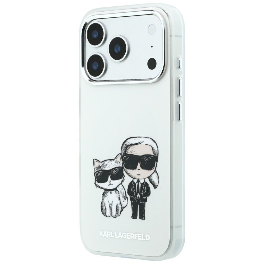MagSafe futrola za Apple iPhone 18 Pro / 17 Pro, Karl Lagerfeld, KC Bodies Sketch, Bež