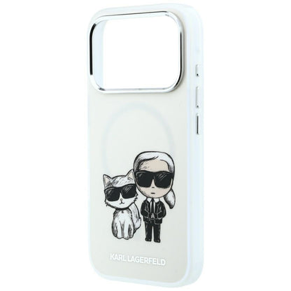 MagSafe futrola za Apple iPhone 18 Pro / 17 Pro, Karl Lagerfeld, KC Bodies Sketch, Bež
