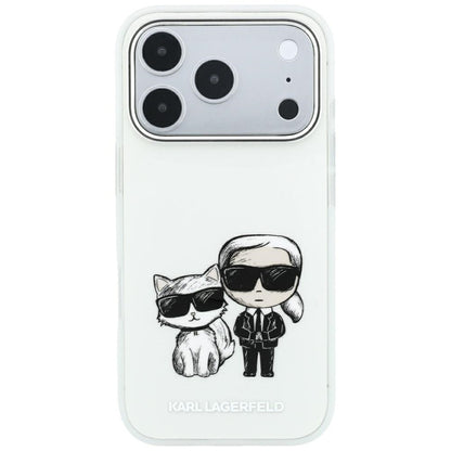 MagSafe futrola za Apple iPhone 18 Pro / 17 Pro, Karl Lagerfeld, KC Bodies Sketch, Bež
