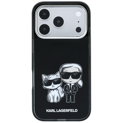 MagSafe maska za Apple iPhone 18 Pro / 17 Pro, Karl Lagerfeld, KC Bodies Sketch, Crna
