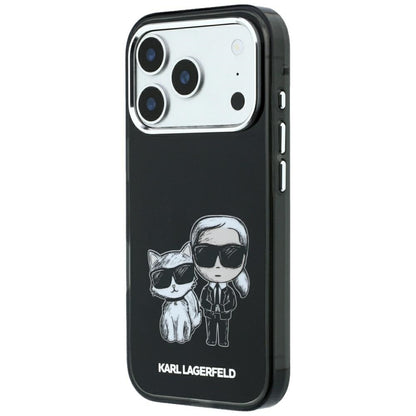 MagSafe maska za Apple iPhone 18 Pro / 17 Pro, Karl Lagerfeld, KC Bodies Sketch, Crna