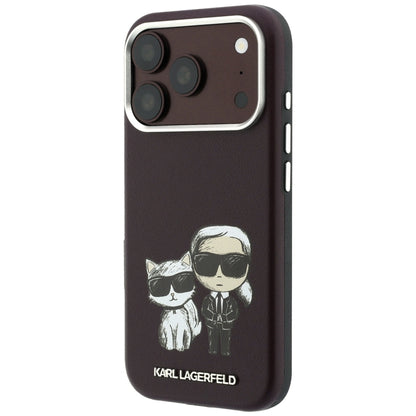 MagSafe futrola za Apple iPhone 18 Pro / 17 Pro, Karl Lagerfeld, KC Bodies Sketch, Bordo