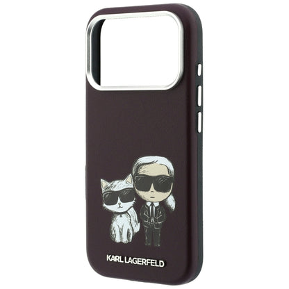 MagSafe futrola za Apple iPhone 18 Pro / 17 Pro, Karl Lagerfeld, KC Bodies Sketch, Bordo