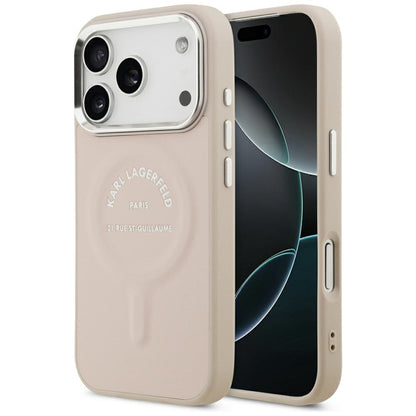 MagSafe futrola za Apple iPhone 18 Pro / 17 Pro, Karl Lagerfeld, Ring Karl RSG Logo, Roza
