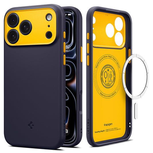 MagSafe futrola za Apple iPhone 18 Pro / 17 Pro, Spigen, Caseology Nano Pop, Ljubičasta ACS12178
