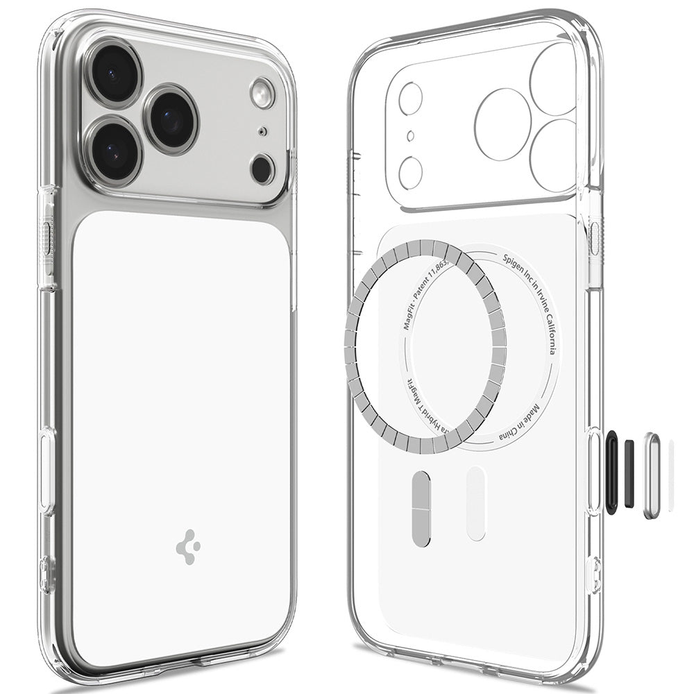 MagSafe maska za Apple iPhone 18 Pro / 17 Pro, Spigen, Ultra Hybrid T, Bijela ACS12169