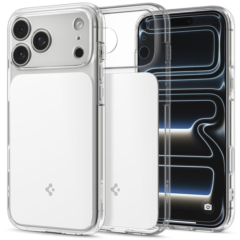 MagSafe maska za Apple iPhone 18 Pro / 17 Pro, Spigen, Ultra Hybrid T, Bijela ACS12169