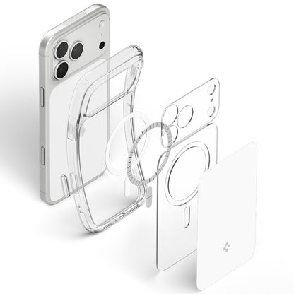 MagSafe maska za Apple iPhone 18 Pro / 17 Pro, Spigen, Ultra Hybrid T, Bijela ACS12169