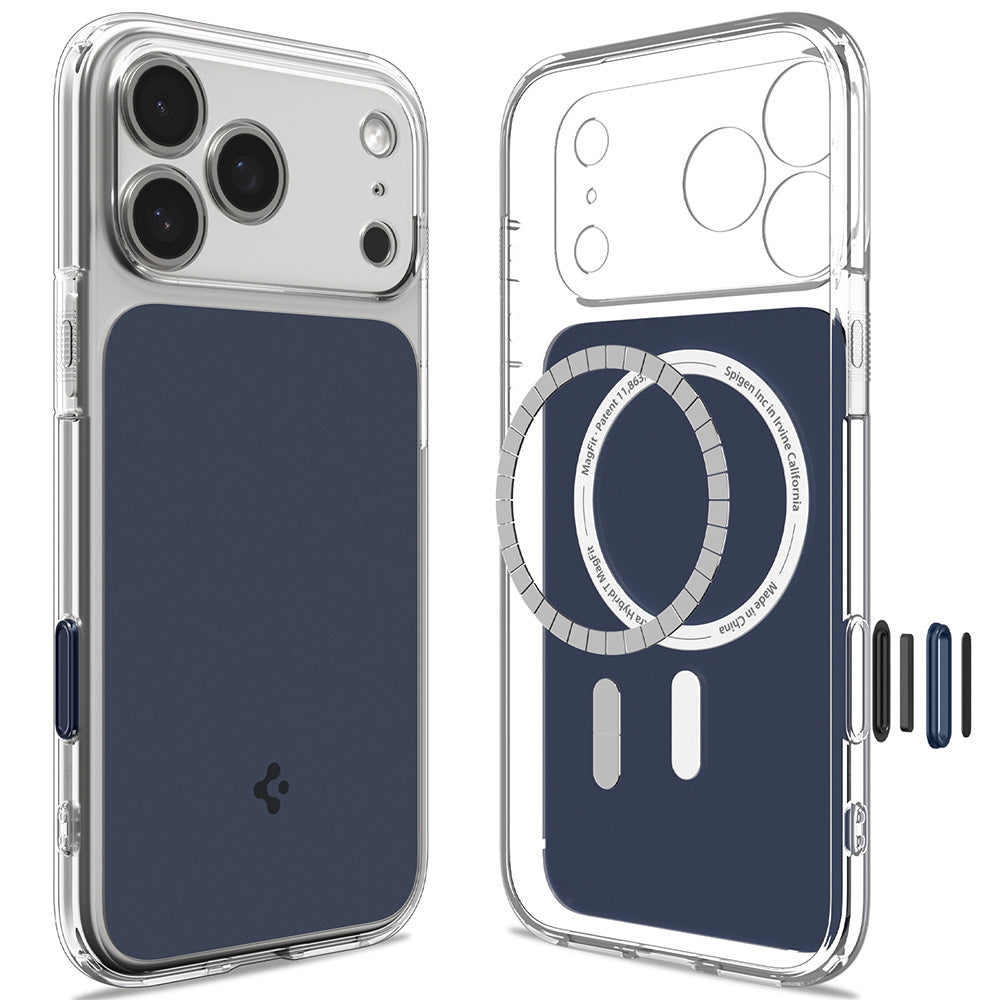 MagSafe futrola za Apple iPhone 18 Pro / 17 Pro, Spigen, Ultra Hybrid T, Mat Plava ACS12172