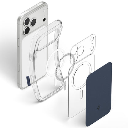 MagSafe futrola za Apple iPhone 18 Pro / 17 Pro, Spigen, Ultra Hybrid T, Mat Plava ACS12172