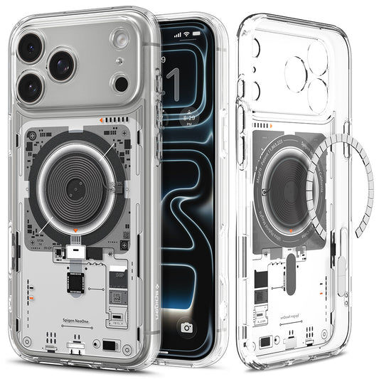 MagSafe futrola za Apple iPhone 18 Pro / 17 Pro, Spigen, Ultra Hybrid Neo One, Prozirna ACS12166