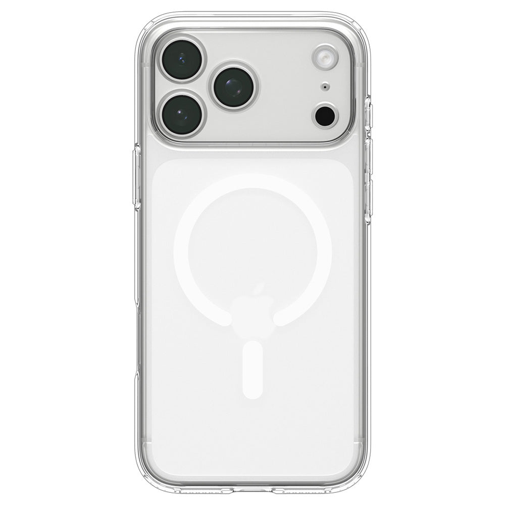 MagSafe futrola za Apple iPhone 18 Pro / 17 Pro, Spigen, Ultra Hybrid, Prozirna Bijela ACS12155