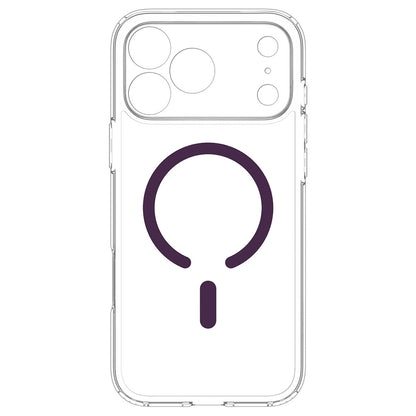 MagSafe maska za Apple iPhone 18 Pro / 17 Pro, Spigen, Ultra Hybrid, prozirna bordo ACS12335