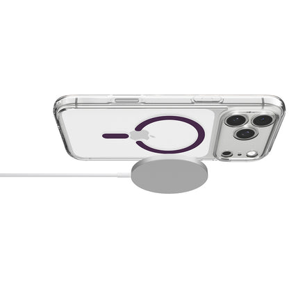 MagSafe maska za Apple iPhone 18 Pro / 17 Pro, Spigen, Ultra Hybrid, prozirna bordo ACS12335