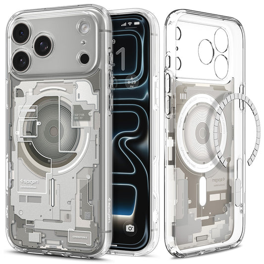 MagSafe futrola za Apple iPhone 18 Pro / 17 Pro, Spigen, Ultra Hybrid Zero One, Bež ACS12164