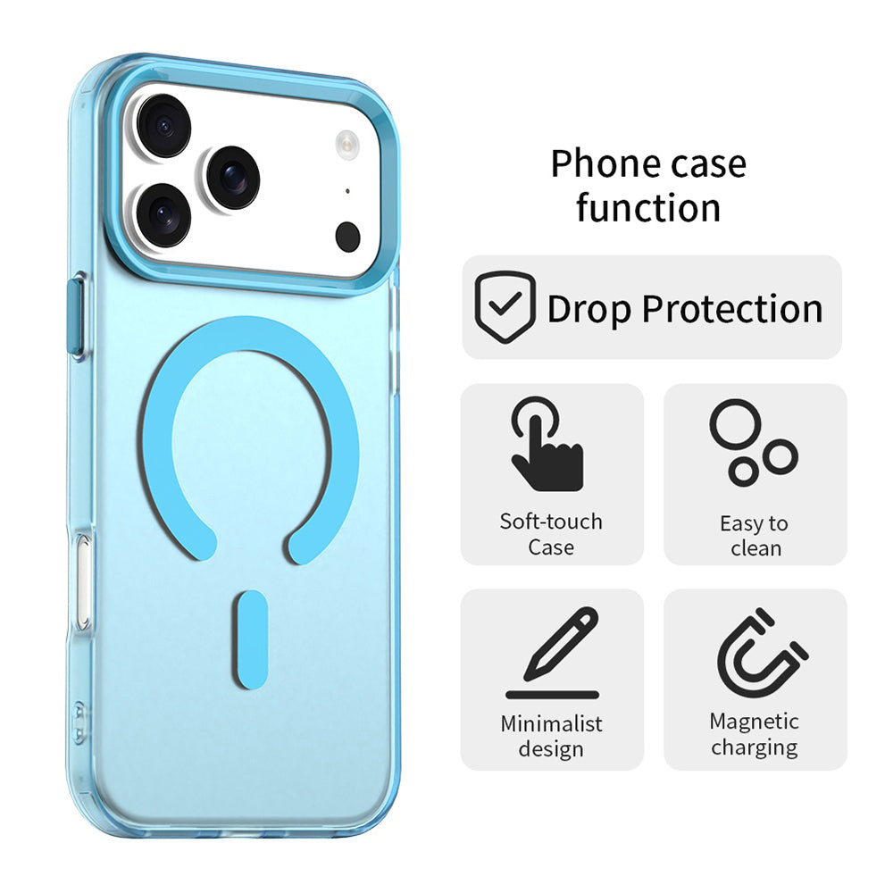 MagSafe futrola za Apple iPhone 18 Pro / 17 Pro, Techsuit, CandyCase, Plava