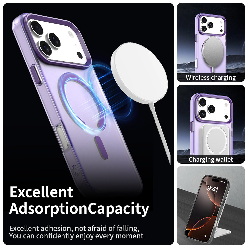 MagSafe futrola za Apple iPhone 18 Pro / 17 Pro, Techsuit, CandyCase, Ljubičasta
