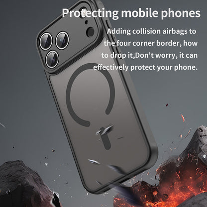MagSafe futrola za Apple iPhone 18 Pro / 17 Pro, Techsuit, HaloFrost II, Crna