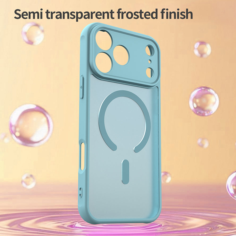 MagSafe maska za Apple iPhone 18 Pro / 17 Pro, Techsuit, HaloFrost II, Svijetlo Zelena