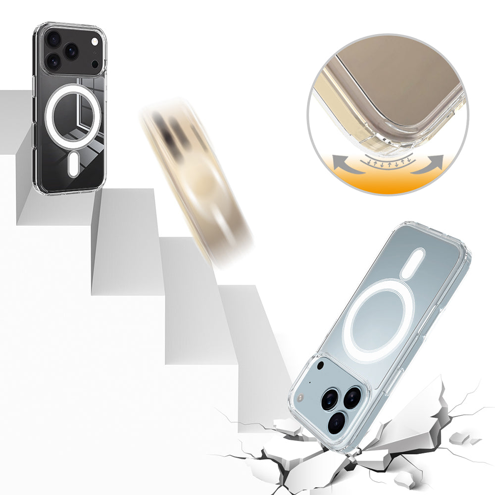 MagSafe futrola za Apple iPhone 18 Pro / 17 Pro, Techsuit, Pro, Prozirna