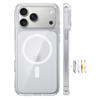 MagSafe futrola za Apple iPhone 18 Pro / 17 Pro, Torras, Guardian, Prozirna