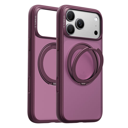 MagSafe futrola za Apple iPhone 18 Pro / 17 Pro, Torras, Ostand O1 Guardian, Ljubičasta