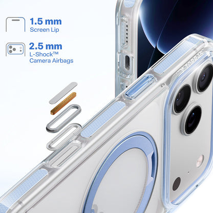 MagSafe futrola za Apple iPhone 18 Pro / 17 Pro, Torras, Ostand O3 Light, Plava