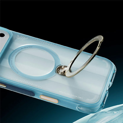 MagSafe futrola za Apple iPhone 18 Pro / 17 Pro, Torras, Ostand Q3 Air Football, Plava