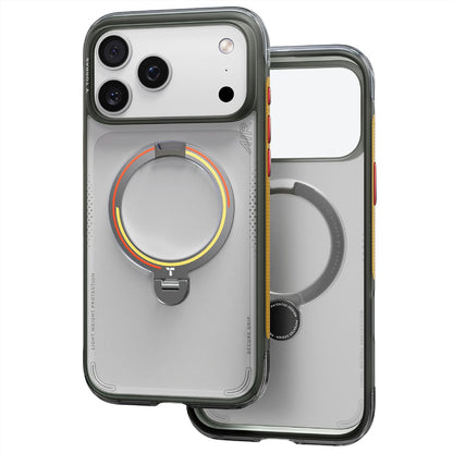 MagSafe futrola za Apple iPhone 18 Pro / 17 Pro, Torras, Ostand Q3 Air Football, Siva