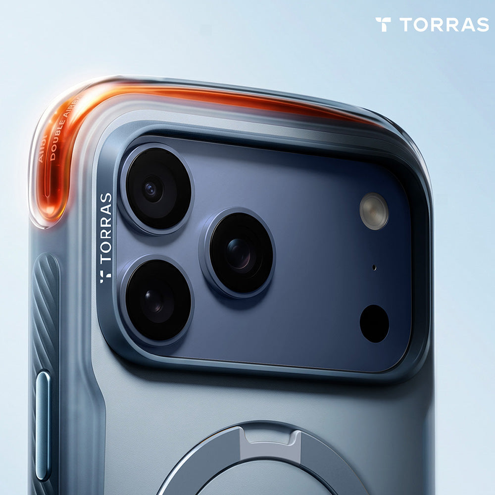 MagSafe futrola za Apple iPhone 18 Pro / 17 Pro, Torras, Ostand Q3 Air Pro, Ljubičasta