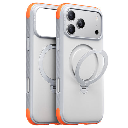 MagSafe futrola za Apple iPhone 18 Pro / 17 Pro, Torras, Ostand Q3 Rugged, Bijela