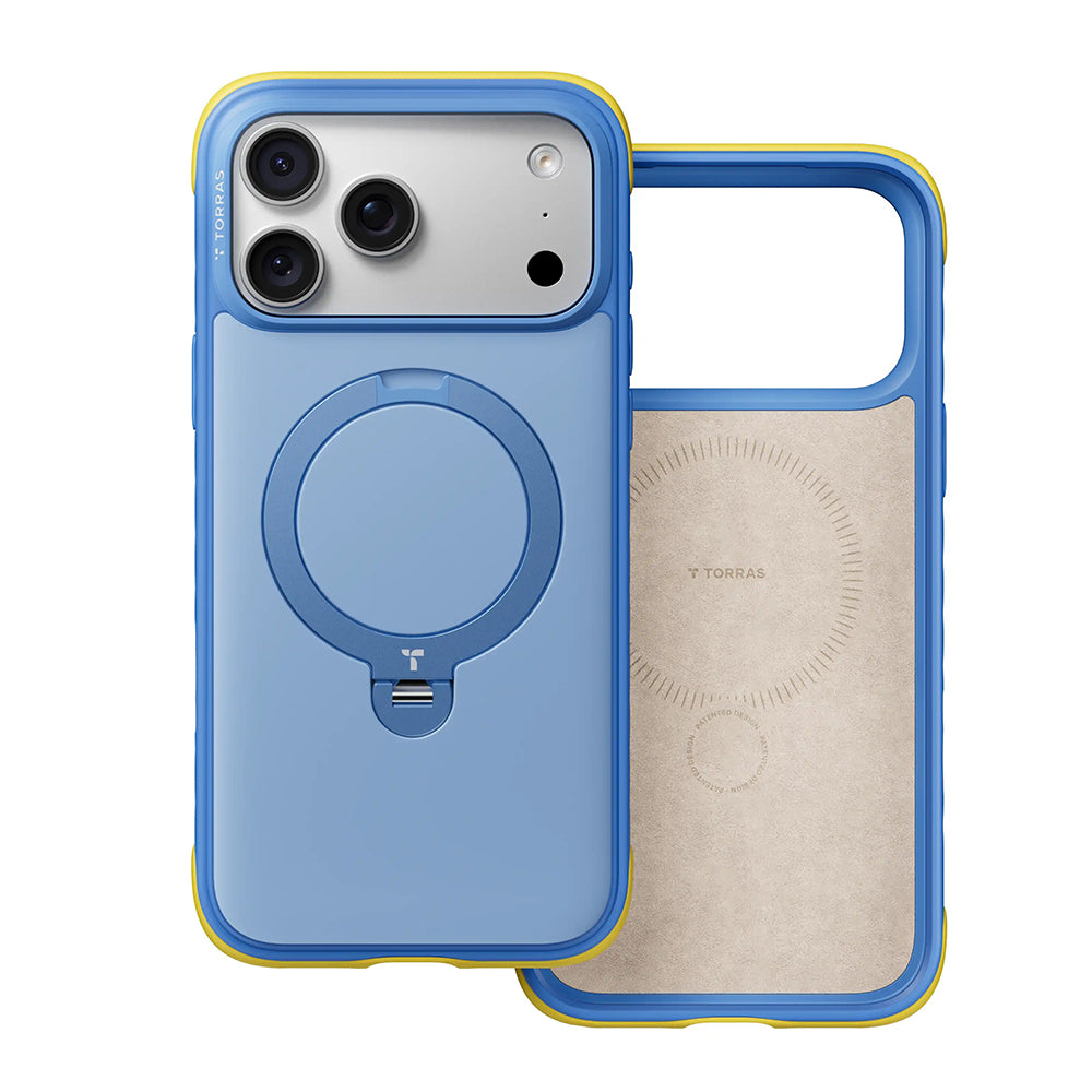 MagSafe futrola za Apple iPhone 18 Pro / 17 Pro, Torras, Ostand Q3 Rugged, Bijela