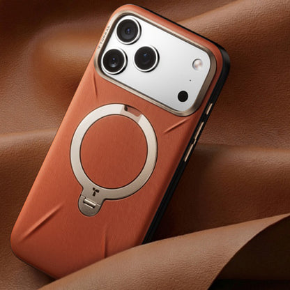 MagSafe futrola za Apple iPhone 18 Pro / 17 Pro, Torras, QPRO Leather, Plava