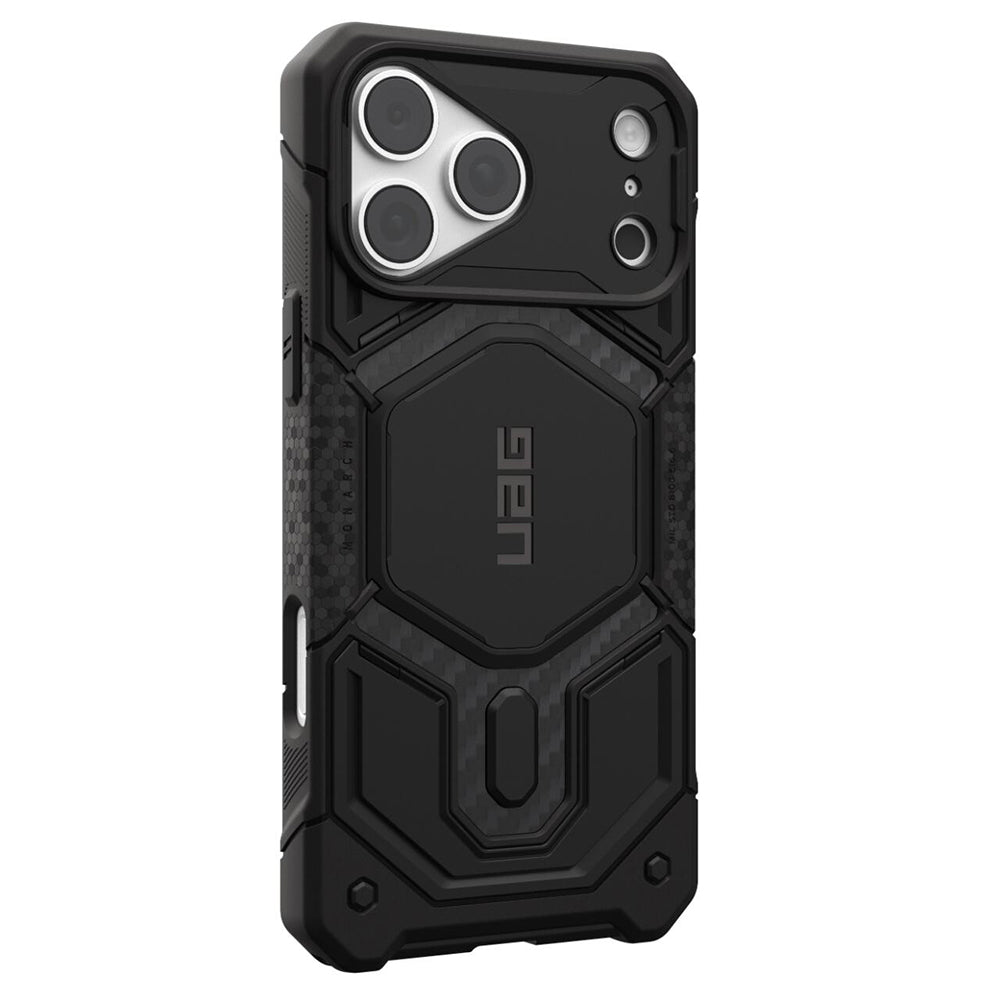 MagSafe futrola za Apple iPhone 18 Pro / 17 Pro, Urban Armor Gear, Monarch Pro Carbon, Crna