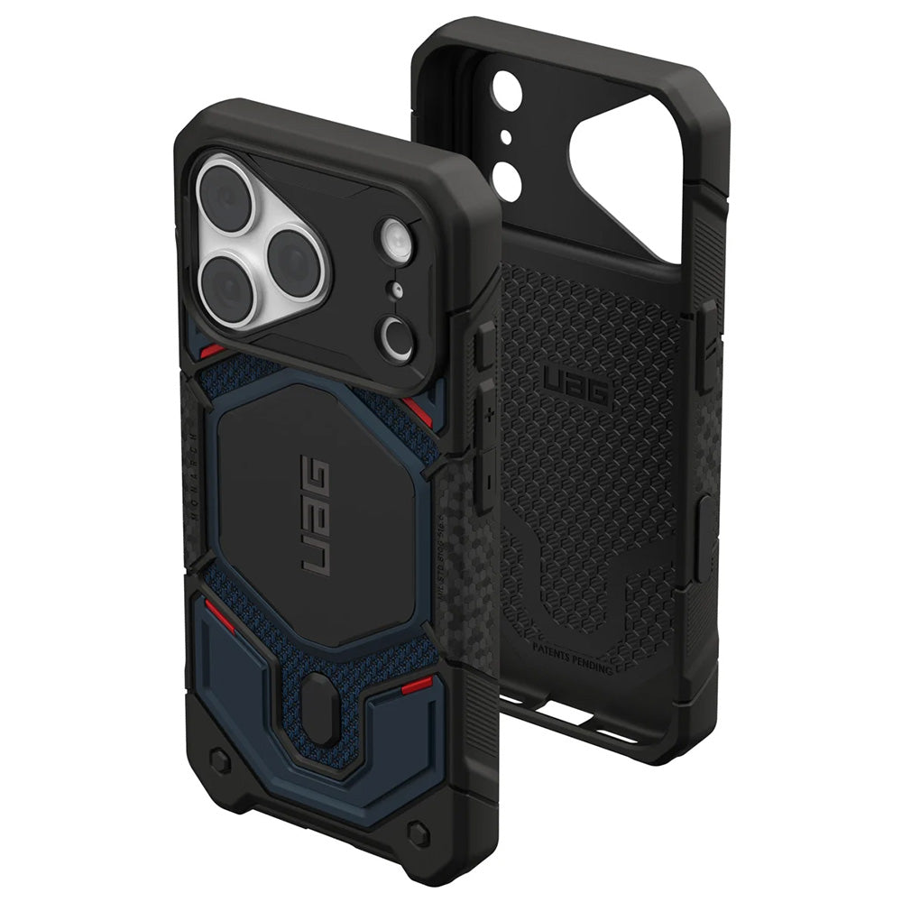 MagSafe futrola za Apple iPhone 18 Pro / 17 Pro, Urban Armor Gear, Monarch Pro Kevlar, Tamnoplava