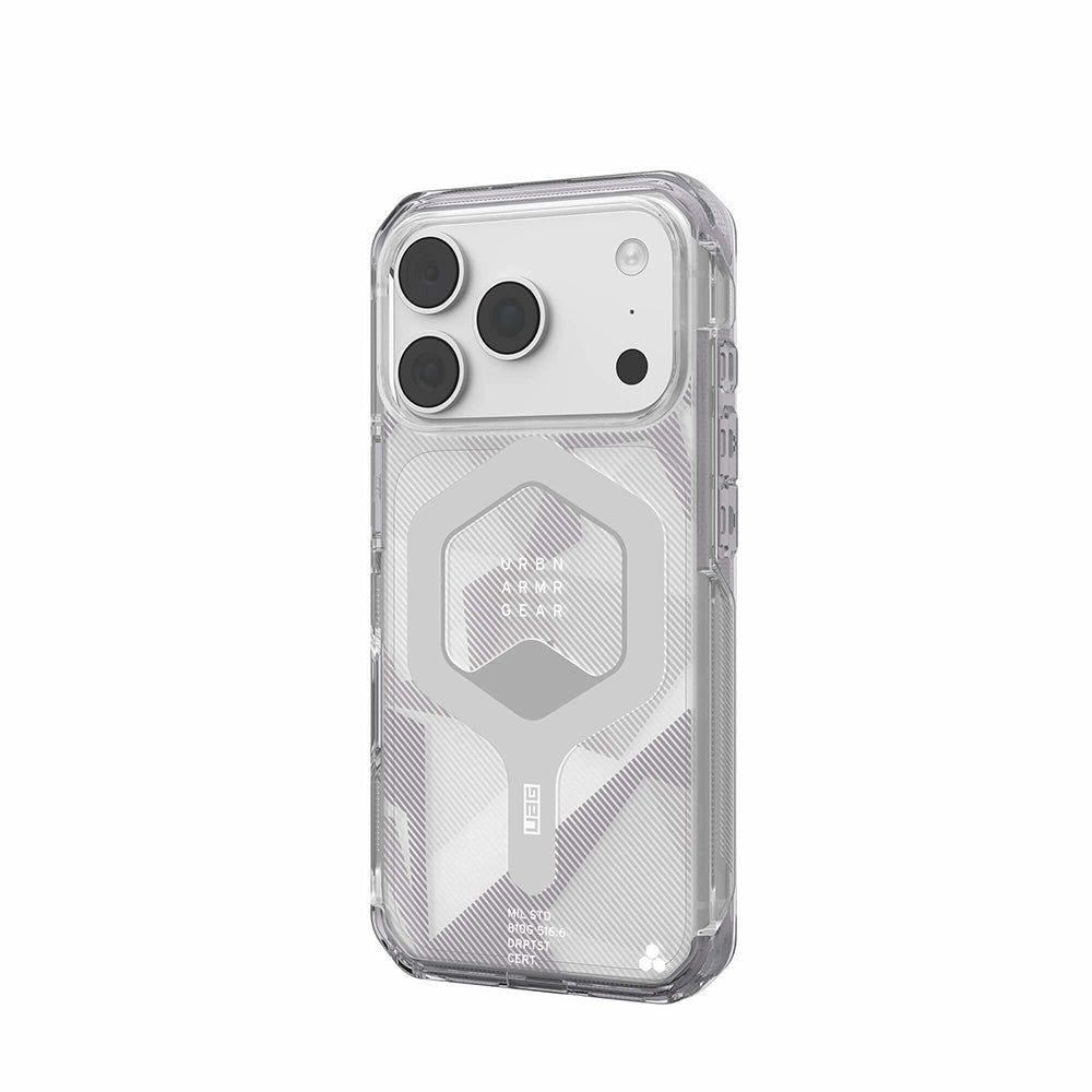 MagSafe maska za Apple iPhone 18 Pro / 17 Pro, Urban Armor Gear, Plyo, Srebrna