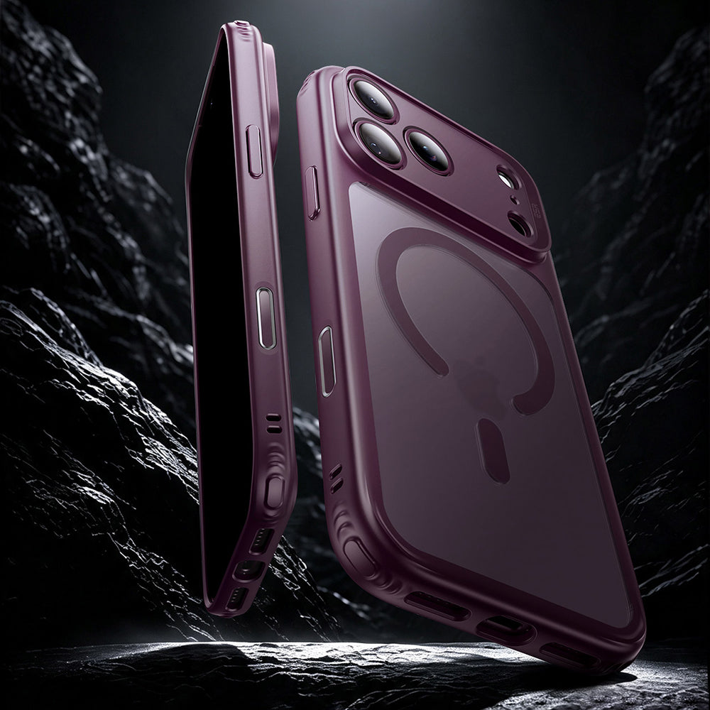 MagSafe futrola za Apple iPhone 18 Pro, ESR, Classic Hybrid, Tamno Satenasta Vinska