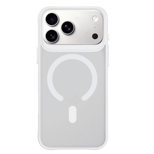 MagSafe maska za Apple iPhone 18 Pro Max / 17 Pro Max, 3MK, Smoke MagCase, bijela