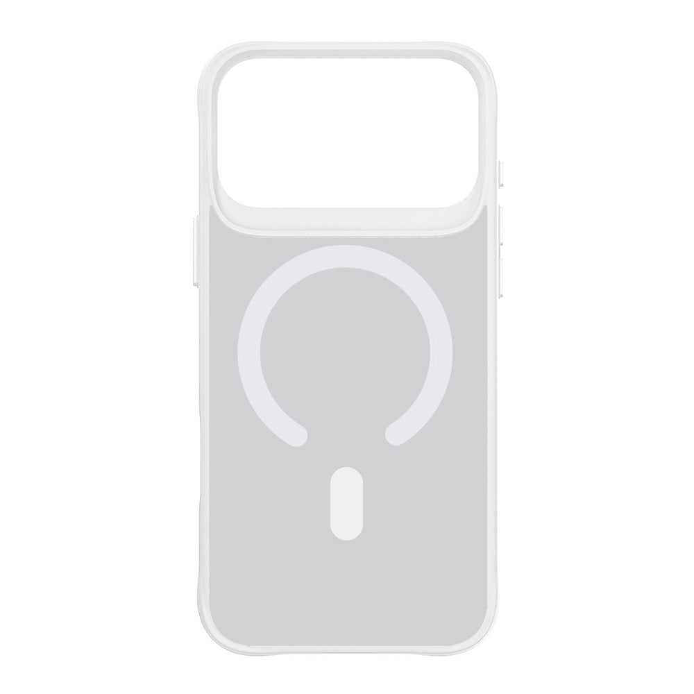 MagSafe maska za Apple iPhone 18 Pro Max / 17 Pro Max, 3MK, Smoke MagCase, bijela