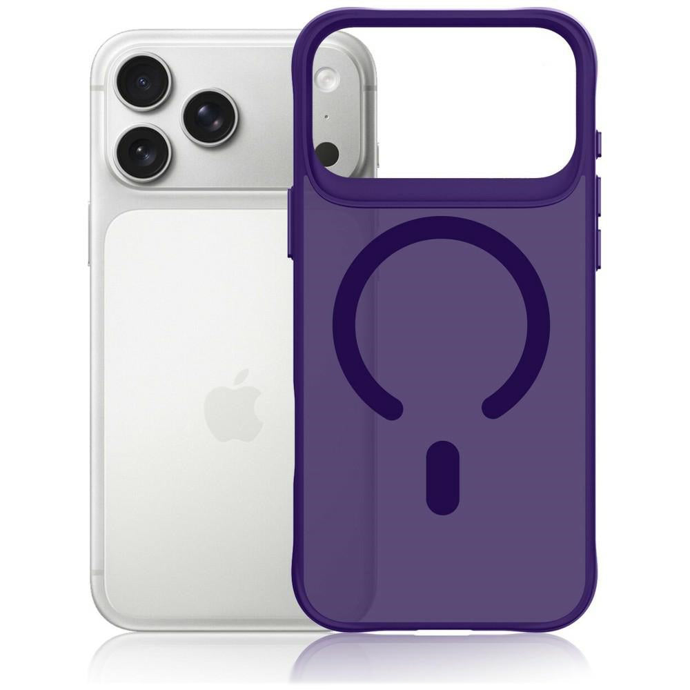 MagSafe maska za Apple iPhone 18 Pro Max / 17 Pro Max, 3MK, Smoke MagCase, ljubičasta