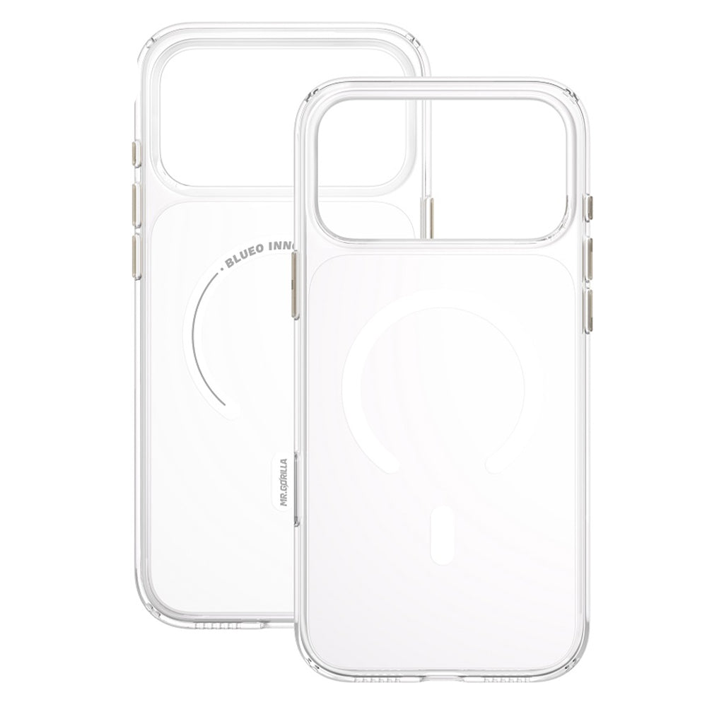 MagSafe maska za Apple iPhone 18 Pro Max / 17 Pro Max, Blueo, Crystal+ Anti-Drop, prozirna