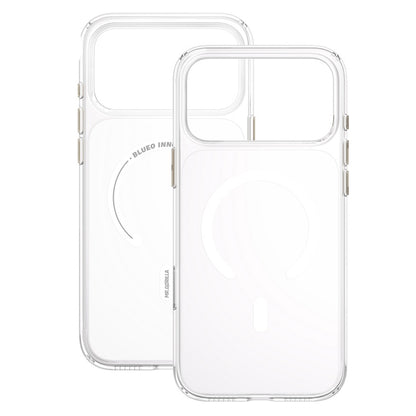 MagSafe maska za Apple iPhone 18 Pro Max / 17 Pro Max, Blueo, Crystal+ Anti-Drop, prozirna