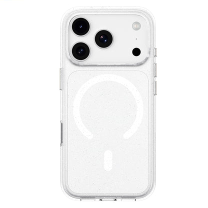 MagSafe maska za Apple iPhone 18 Pro Max / 17 Pro Max, Blueo, Crystal Pro Anti-Drop Glitter, prozirna